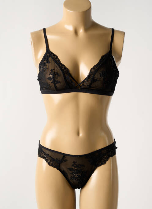 Ensemble lingerie noir GIRLS IN PARIS femme