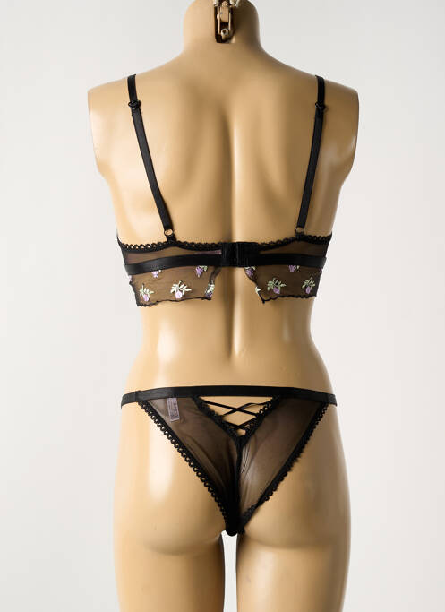Ensemble lingerie noir UNDER STORY femme
