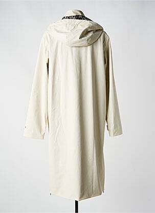 Imperméable manches longues a capuche beige RINO & PELLE femme