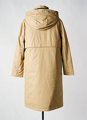 Imperméable manches longues a capuche beige RINO & PELLE femme