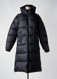 Doudoune poches a capuche noir SCHOTT femme