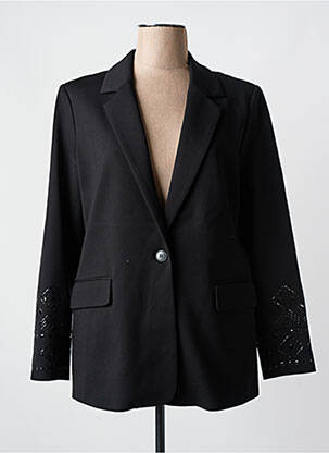 Blazer coupe cintrée noir ESQUALO femme