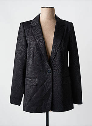 Blazer poignets boutonnés noir ESQUALO femme