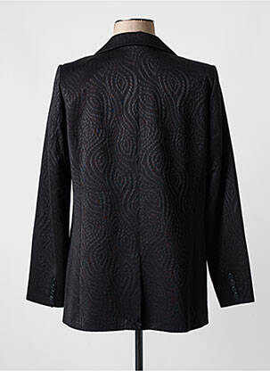 Blazer poignets boutonnés noir ESQUALO femme