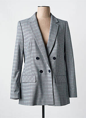Blazer poignets boutonnés bleu ESPRT femme