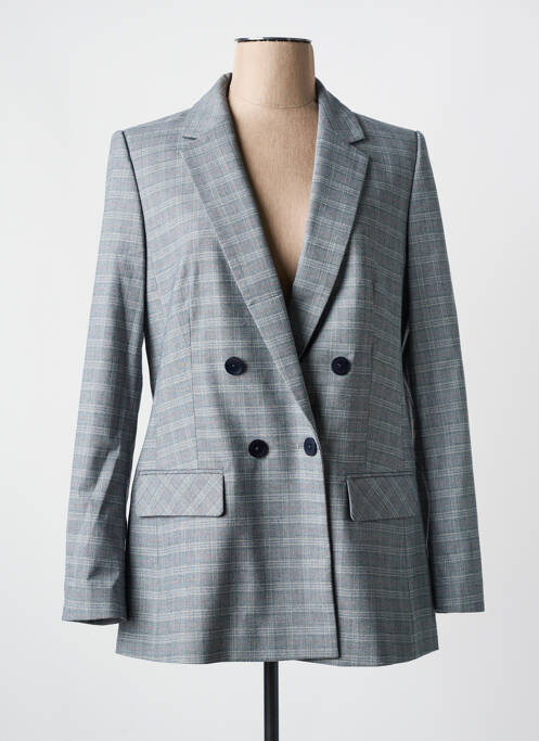 Blazer poignets boutonnés bleu ESPRIT femme