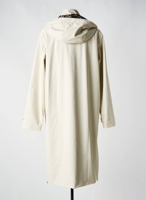Imperméable manches longues a capuche beige RINO & PELLE femme