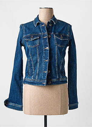 Veste casual poches bleu 140.AVENUE femme