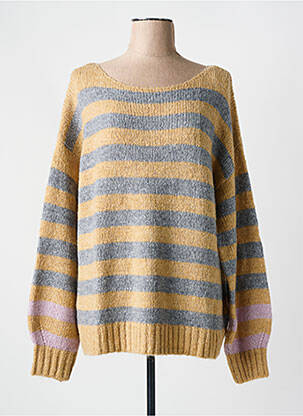 Pull stretch manches longues beige ESPRIT femme