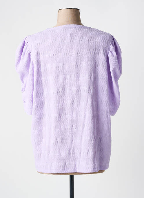 Top violet ESQUALO pour femme