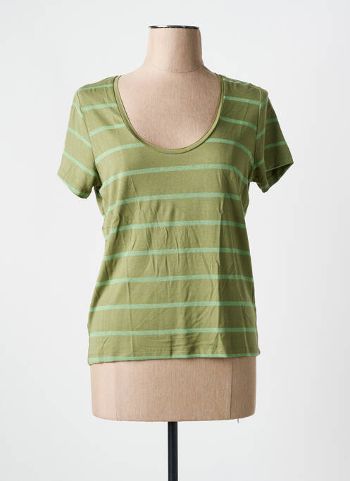 T-shirt vert LES P'TITES BOMBES pour femme