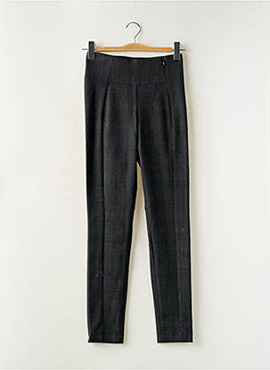 Pantalon slim taille élastique taille normale gris ESPRIT femme