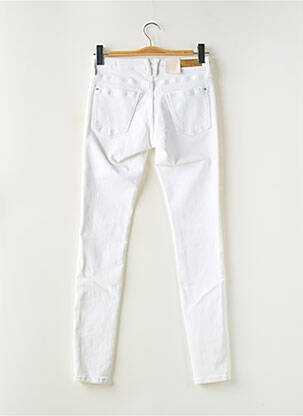 Jeans coupe slim stretch taille normale blanc ESPRIT femme