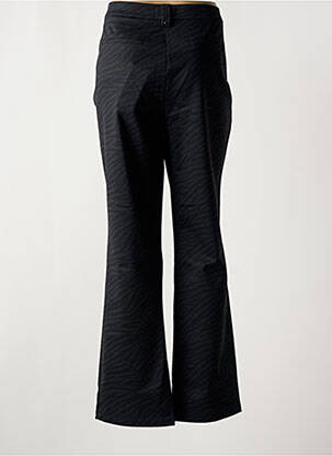Pantalon droit stretch taille normale noir EVA KAYAN femme