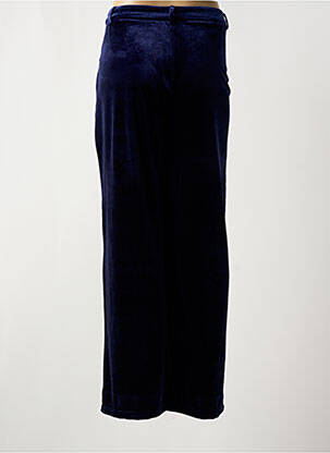Pantalon droit stretch taille normale bleu MOLLY BRACKEN femme
