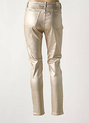 Pantalon slim stretch taille normale or RINO & PELLE femme