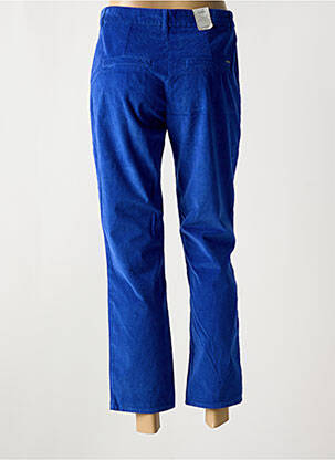 Pantalon 7/8 stretch taille normale bleu KANOPE femme