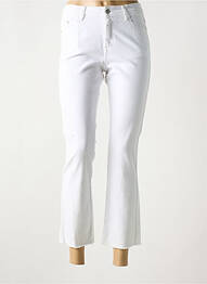 Jeans coupe slim stretch taille normale blanc KANOPE femme