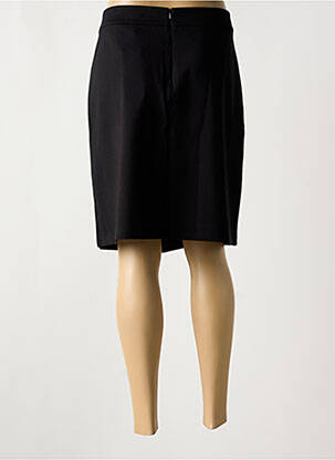 Jupe mi-longue stretch noir ESQUALO femme