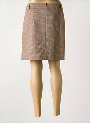 Jupe courte poches marron ESPRIT femme