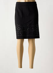 Jupe mi-longue noir ESQUALO pour femme seconde vue
