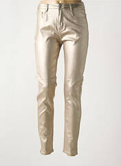 Pantalon slim or RINO & PELLE pour femme seconde vue