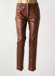 Pantalon slim marron EVA KAYAN pour femme seconde vue