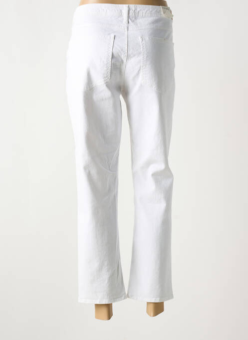 Jeans coupe droite blanc KANOPE pour femme