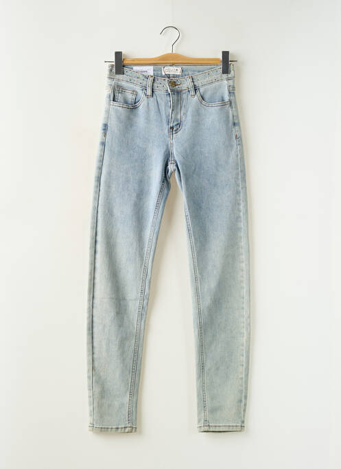 Jeans coupe slim bleu MOLLY BRACKEN pour femme