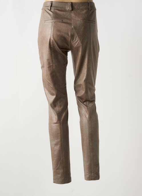 Pantalon slim vert EVA KAYAN pour femme