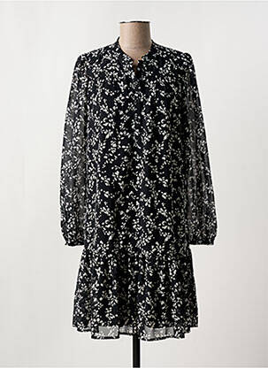 Robe courte manches longues manches longues noir ESPRIT femme