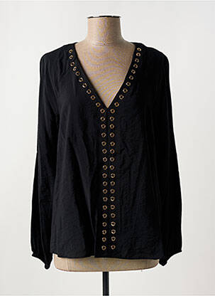 Blouse manches longues manches longues noir LOLA CASADEMUNT femme