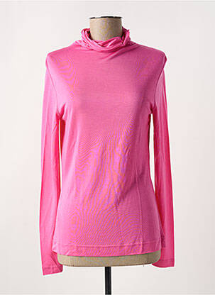 Sous-pull stretch manches longues rose ESPRIT femme