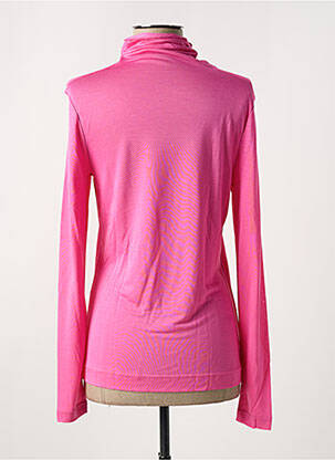 Sous-pull stretch manches longues rose ESPRIT femme