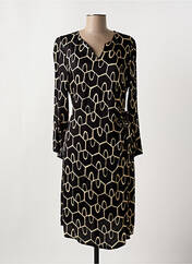 Robe mi-longue noir SIGNE NATURE pour femme seconde vue