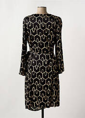 Robe mi-longue noir SIGNE NATURE pour femme seconde vue