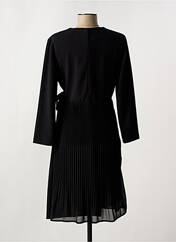 Robe mi-longue noir SIGNE NATURE pour femme seconde vue