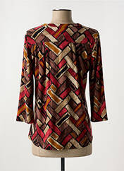 T-shirt rouge RENATTO BENE pour femme seconde vue