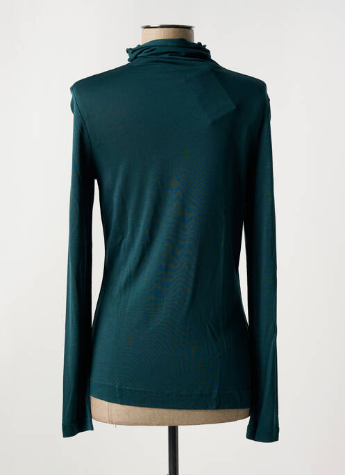 Sous-pull stretch manches longues vert ESPRIT femme