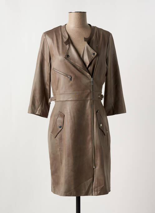 Robe courte vert EVA KAYAN pour femme