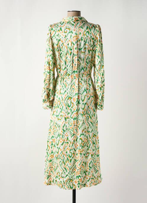 Robe longue vert ESQUALO pour femme