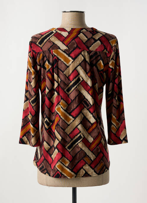 T-shirt rouge RENATTO BENE pour femme