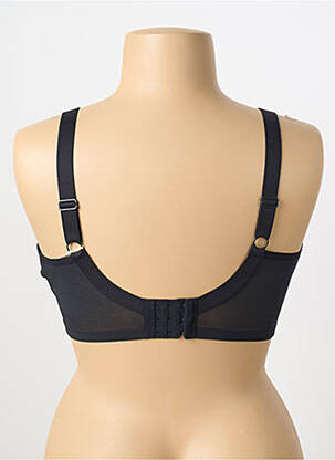 Soutien-gorge broderie haut soutien-gorge emboitant noir ELOMI femme
