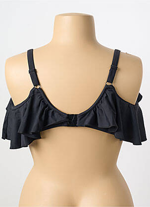Haut de maillot de bain haut soutien-gorge emboitant haut soutien-gorge emboitant noir ELOMI femme