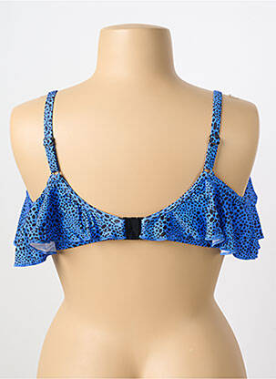 Haut de maillot de bain haut soutien-gorge emboitant haut soutien-gorge emboitant bleu ELOMI femme