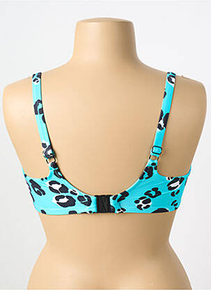 Haut de maillot de bain haut soutien-gorge emboitant haut soutien-gorge emboitant bleu ELOMI femme