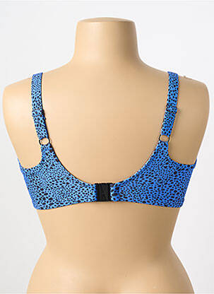 Haut de maillot de bain haut soutien-gorge emboitant haut soutien-gorge emboitant bleu ELOMI femme