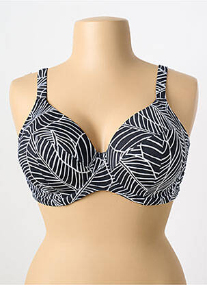Haut de maillot de bain haut soutien-gorge emboitant haut soutien-gorge emboitant noir ELOMI femme