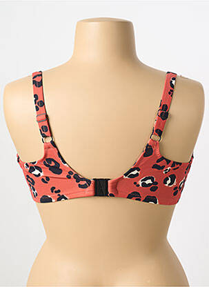 Haut de maillot de bain haut soutien-gorge emboitant haut soutien-gorge emboitant marron ELOMI femme
