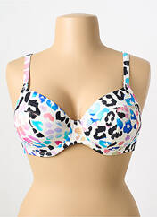 Haut de maillot de bain blanc FANTASIE pour femme seconde vue